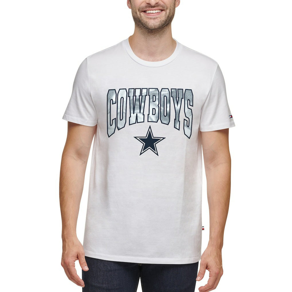 Dallas Cowboys Tommy Hilfiger Embroidered Patch T-Shirt - White outlet