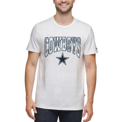 Dallas Cowboys Tommy Hilfiger Embroidered Patch T-Shirt - White outlet