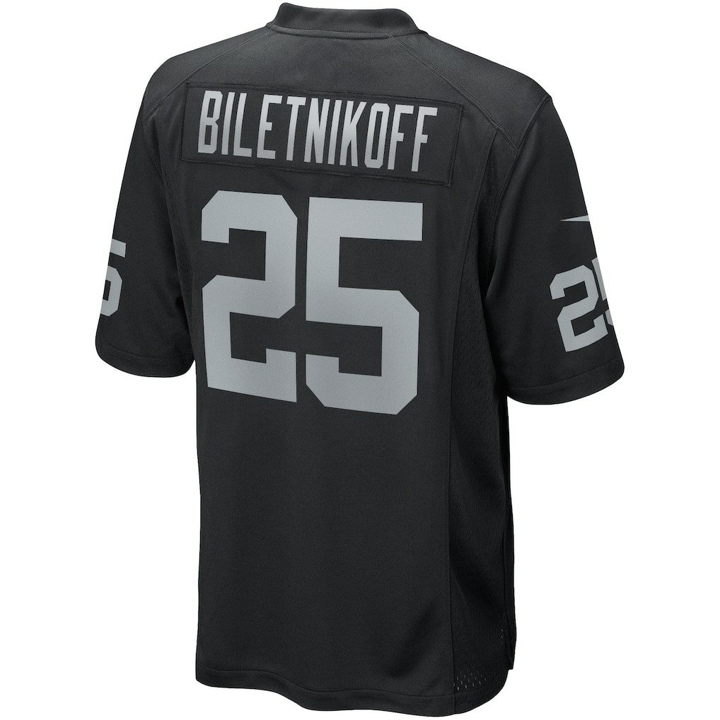 Fred Biletnikoff Las Vegas Raiders Game Retired Player Jersey - Black | Nike on sale