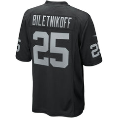 Fred Biletnikoff Las Vegas Raiders Game Retired Player Jersey - Black | Nike on sale