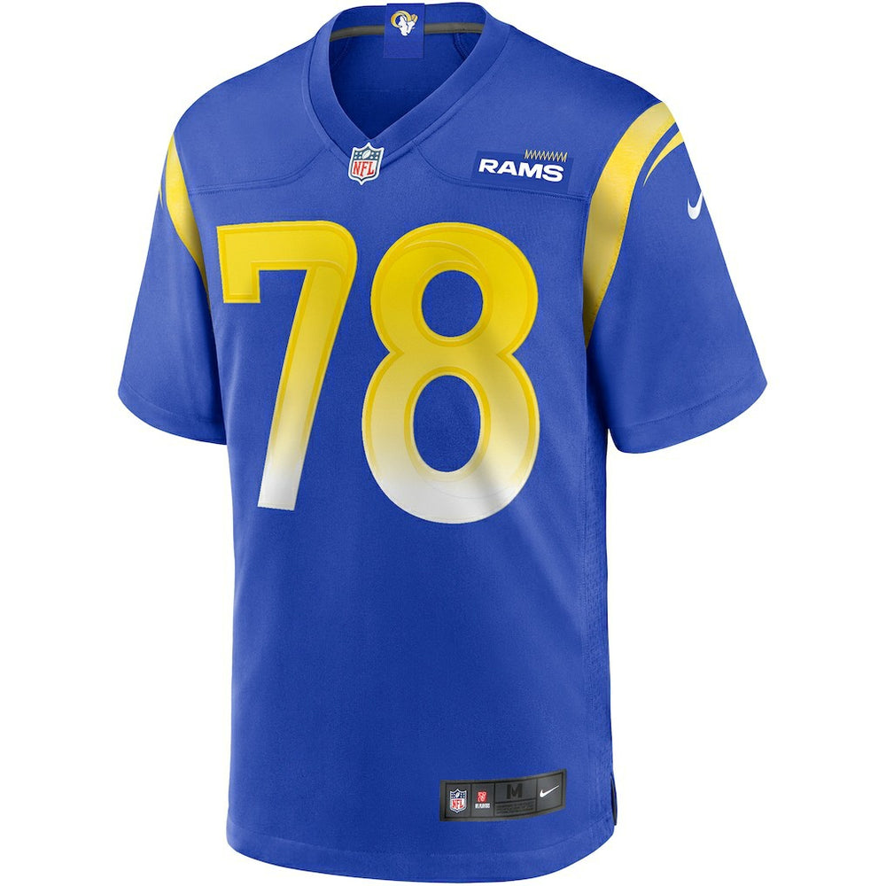 Jackie Slater Los Angeles Rams Game Retired Player Jersey - Royal | Nike sale