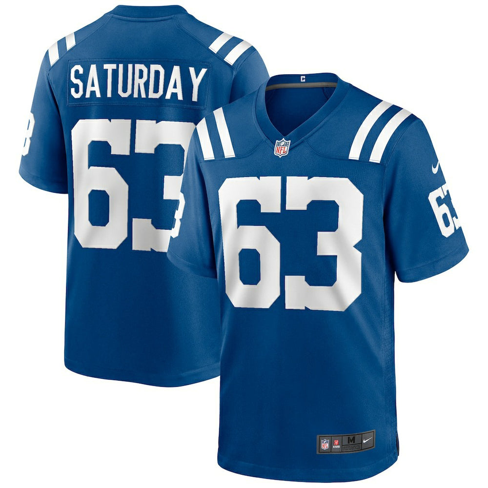 Jeff Saturday Indianapolis Colts Game Retired Player Jersey - Royal | Nike cheap