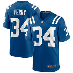 Joe Perry Indianapolis Colts Game Retired Player Jersey - Royal | Nike outlet