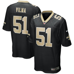 Jonathan Vilma New Orleans Saints Game Retired Player Jersey - Black | Nike outlet