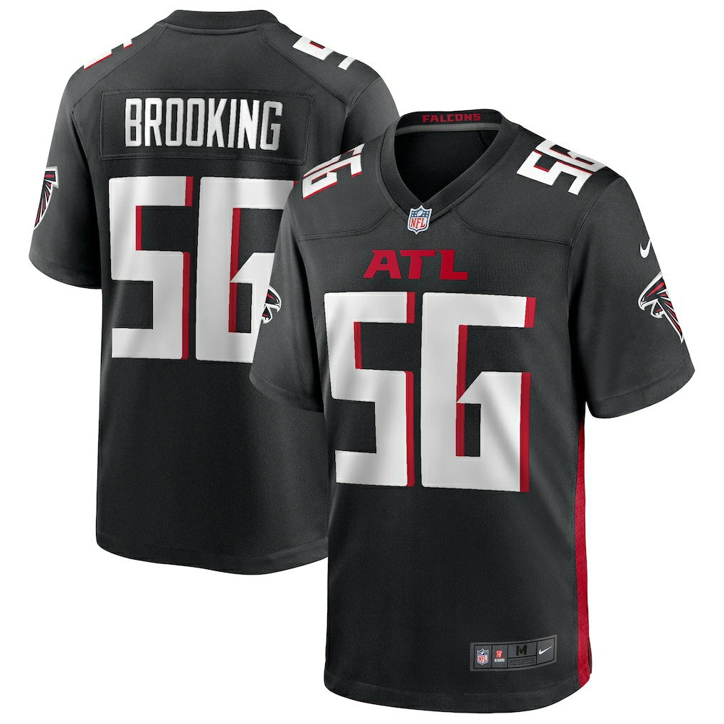 Keith Brooking Atlanta Falcons Game Retired Player Jersey - Black | Nike outlet