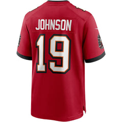 Keyshawn Johnson Tampa Bay Buccaneers Game Retired Player Jersey - Red | Nike sale