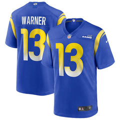 Kurt Warner Los Angeles Rams Game Retired Player Jersey - Royal | Nike on sale