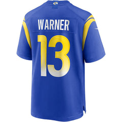 Kurt Warner Los Angeles Rams Game Retired Player Jersey - Royal | Nike on sale