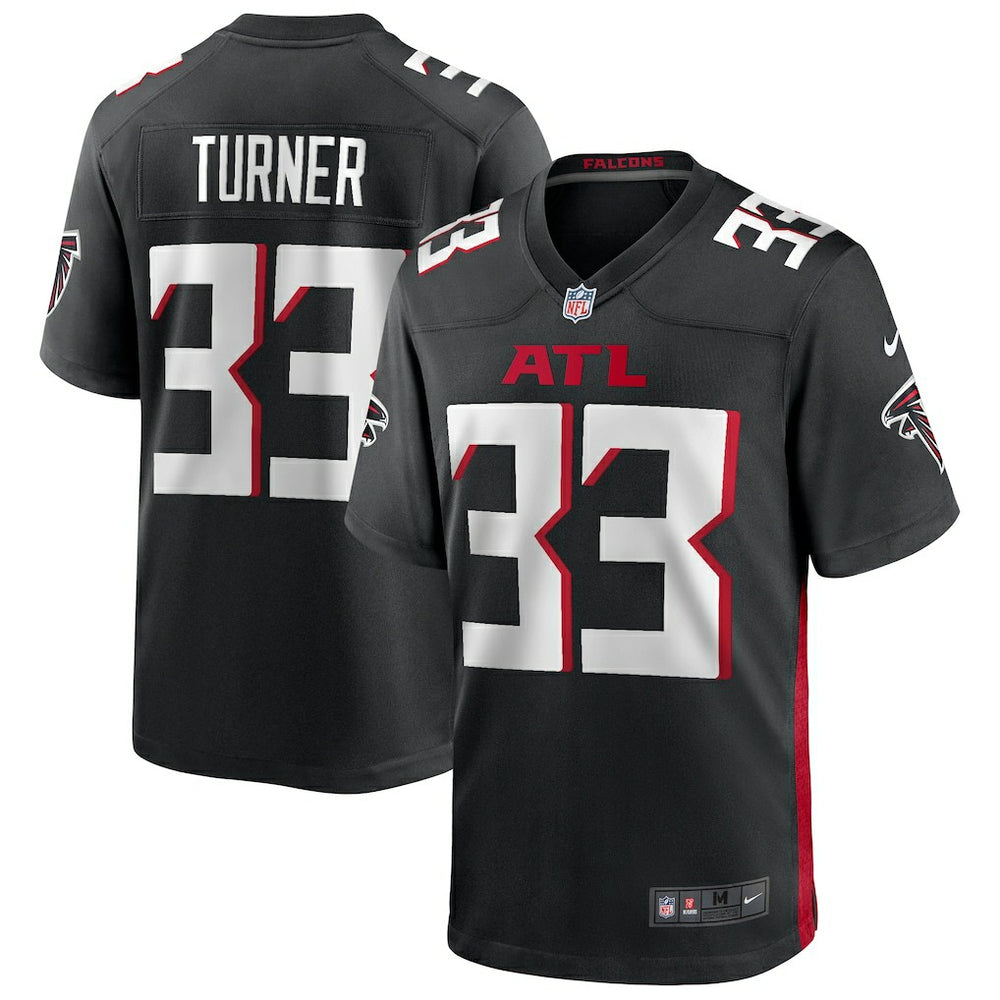 Michael Turner Atlanta Falcons Game Retired Player Jersey - Black | Nike for sale