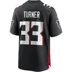 Michael Turner Atlanta Falcons Game Retired Player Jersey - Black | Nike for sale