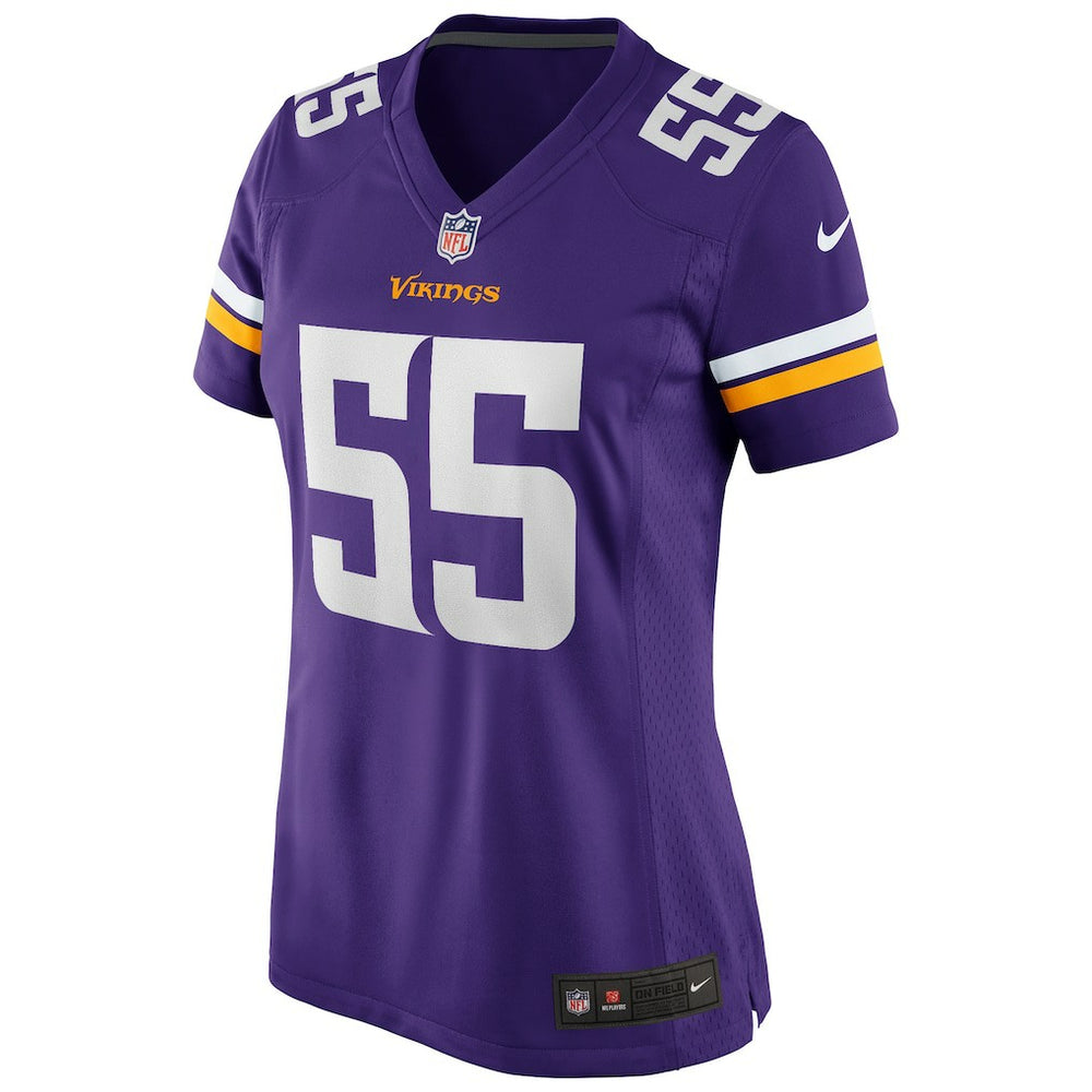 Jack Del Rio Minnesota Vikings Women's Game Retired Player Jersey - Purple | Nike online