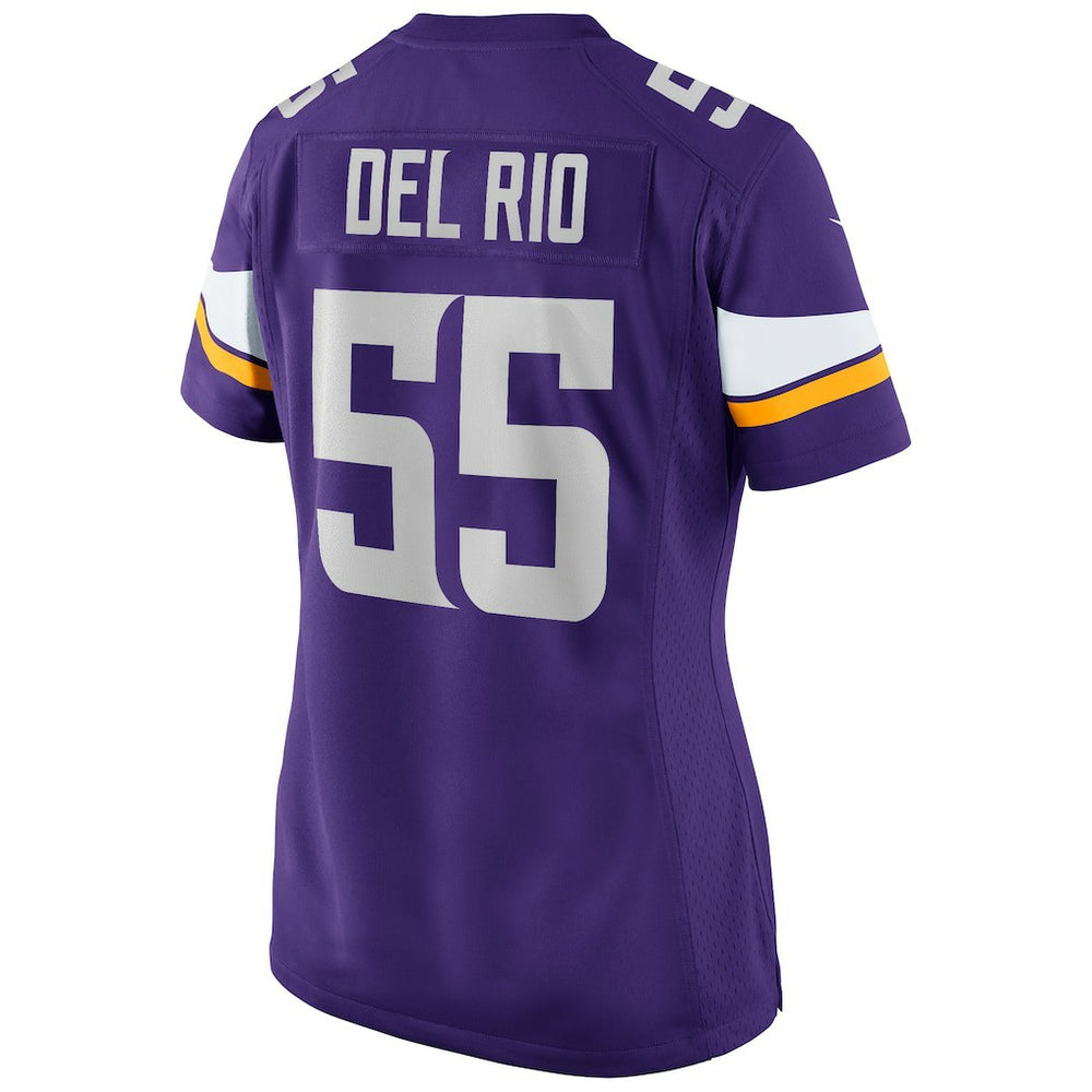 Jack Del Rio Minnesota Vikings Women's Game Retired Player Jersey - Purple | Nike online