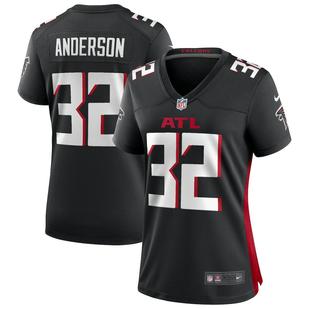 Jamal Anderson Atlanta Falcons Women's Game Retired Player Jersey - Black | Nike sale