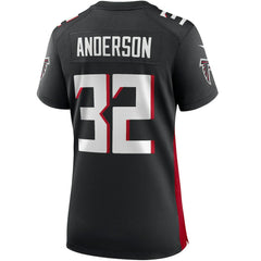 Jamal Anderson Atlanta Falcons Women's Game Retired Player Jersey - Black | Nike sale