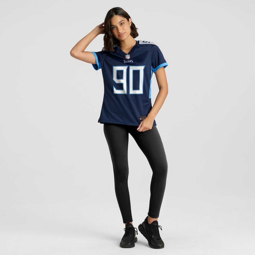 Jevon Kearse Tennessee Titans Women's Game Retired Player Jersey - Navy | Nike online