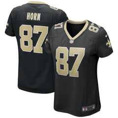 Joe Horn New Orleans Saints Women's Game Retired Player Jersey - Black | Nike discount