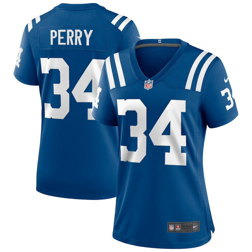 Joe Perry Indianapolis Colts Women's Game Retired Player Jersey - Royal | Nike outlet