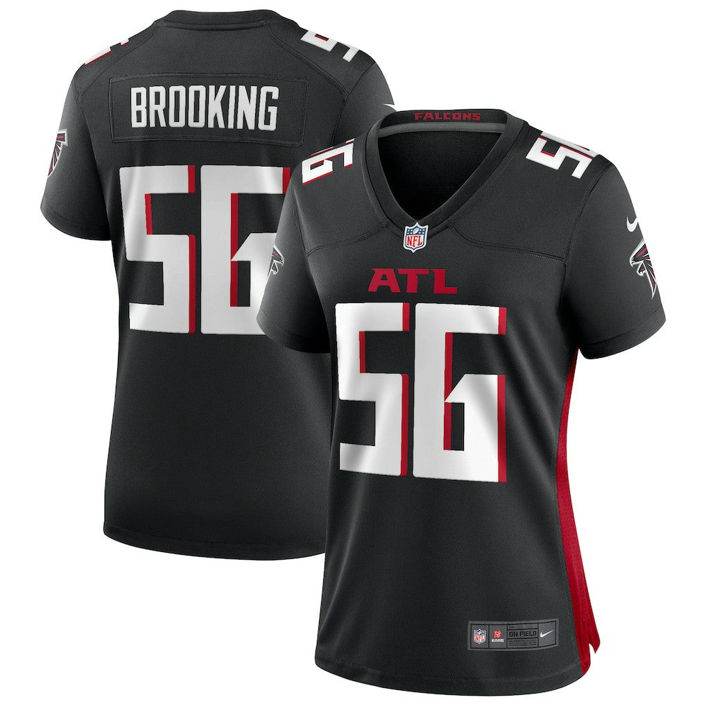 Keith Brooking Atlanta Falcons Women's Game Retired Player Jersey - Black | Nike cheap