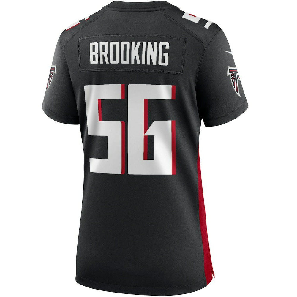 Keith Brooking Atlanta Falcons Women's Game Retired Player Jersey - Black | Nike cheap