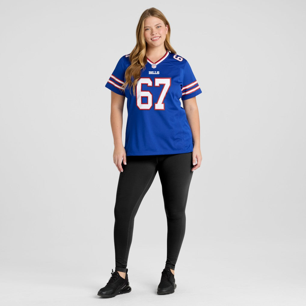 Kent Hull Buffalo Bills Women's Game Retired Player Jersey - Royal | Nike cheap