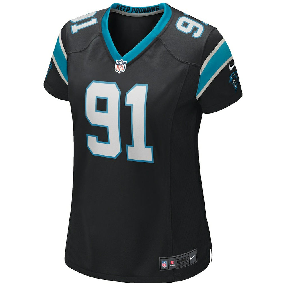 Kevin Greene Carolina Panthers Women's Game Retired Player Jersey - Black | Nike on sale