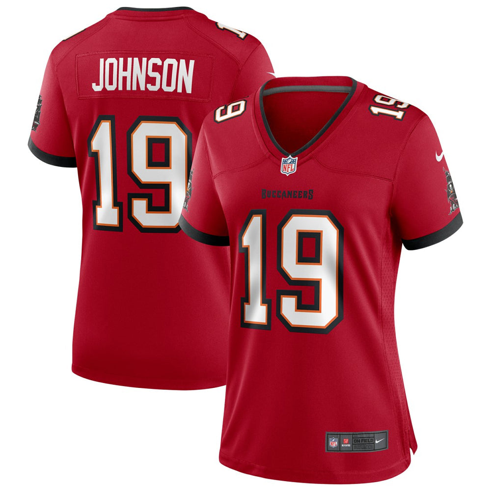 Keyshawn Johnson Tampa Bay Buccaneers Women's Game Retired Player Jersey - Red | Nike online