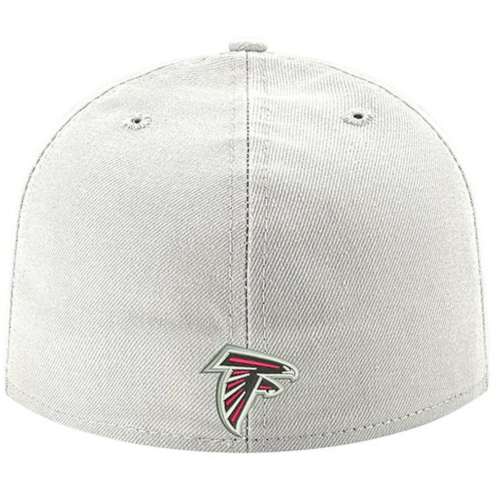 Atlanta Falcons New Era Omaha ATL 59FIFTY Fitted Hat - White cheap