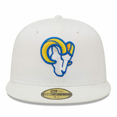 Los Angeles Rams New Era Omaha Ram Head 59FIFTY Fitted Hat - White cheap