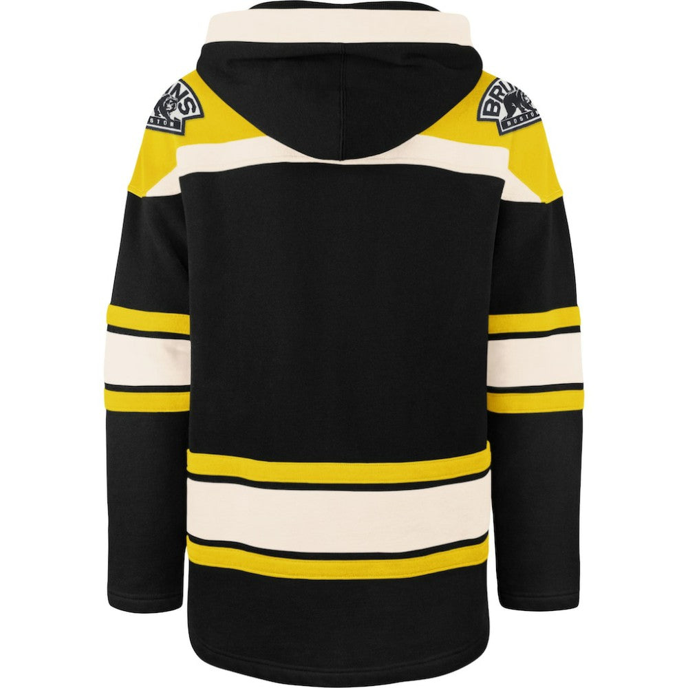 Boston Bruins '47 Superior Lacer Hoodie Black