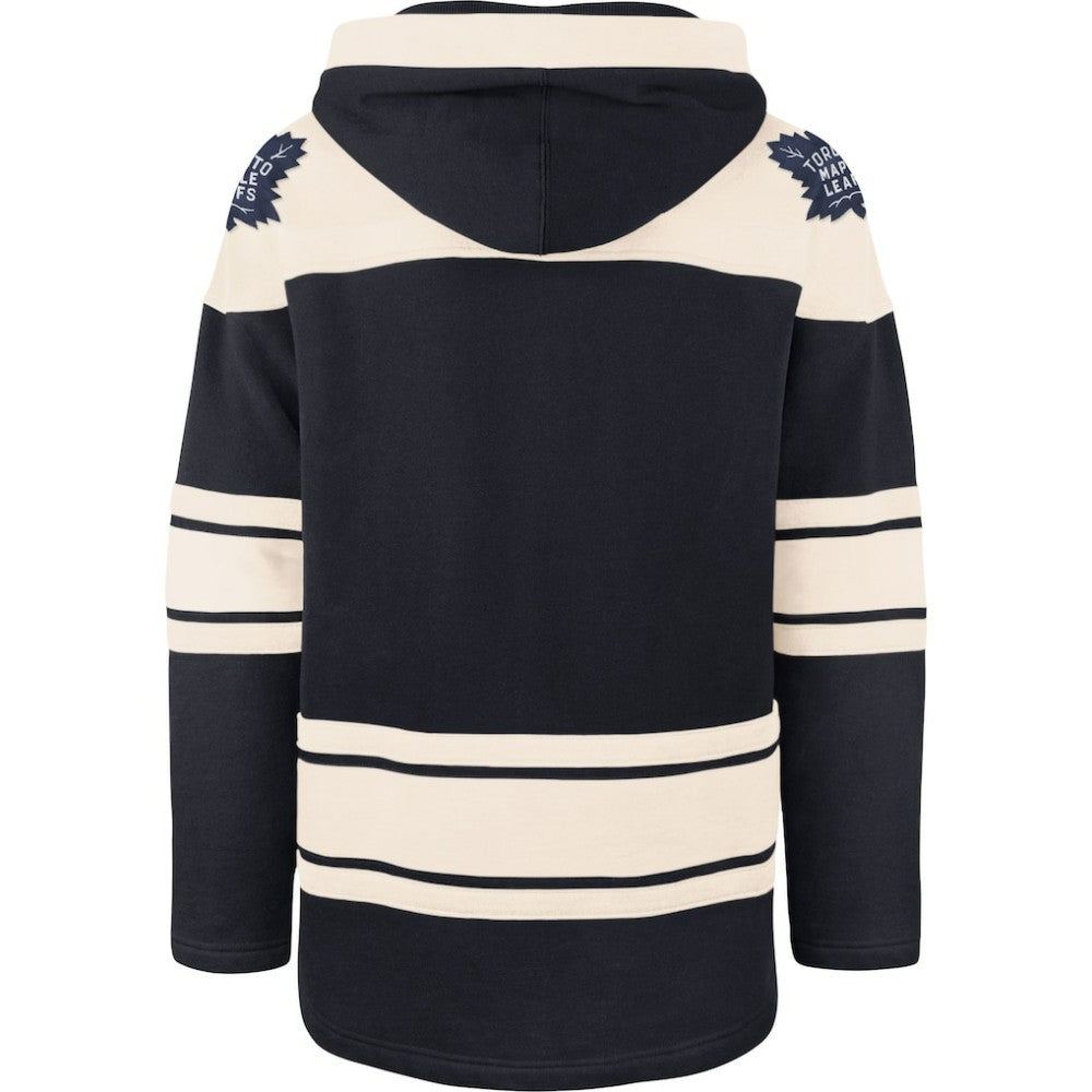 Toronto Maple Leafs '47 Superior Lacer Pullover Hoodie Navy/Cream