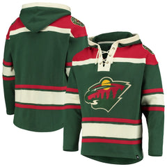 Minnesota Wild '47 Superior Lacer Hoodie Green