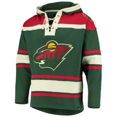 Minnesota Wild '47 Superior Lacer Hoodie Green