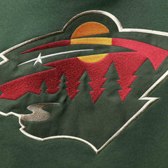 Minnesota Wild '47 Superior Lacer Hoodie Green