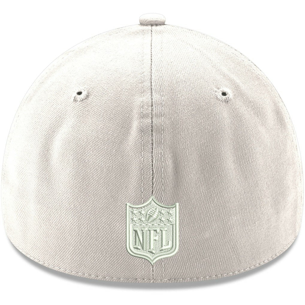 Los Angeles Rams New Era LA Logo Iced II 39THIRTY Flex Hat - White cheap