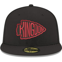 Kansas City Chiefs New Era Omaha 59FIFTY Fitted Hat - Black sale