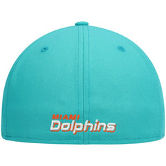 Miami Dolphins New Era Omaha 59FIFTY Fitted Hat - Aqua outlet