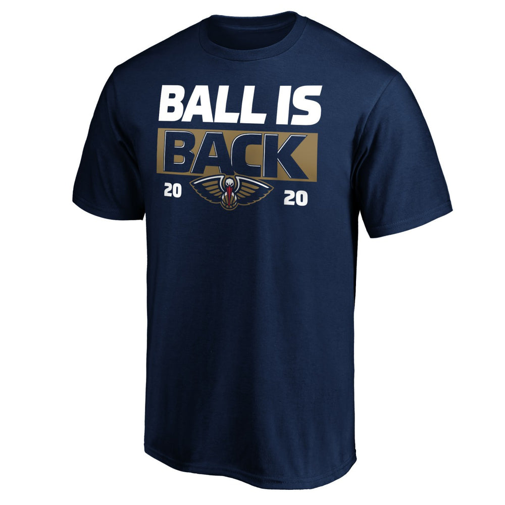 New Orleans Pelicans Ball Is Back T-Shirt - Navy cheap