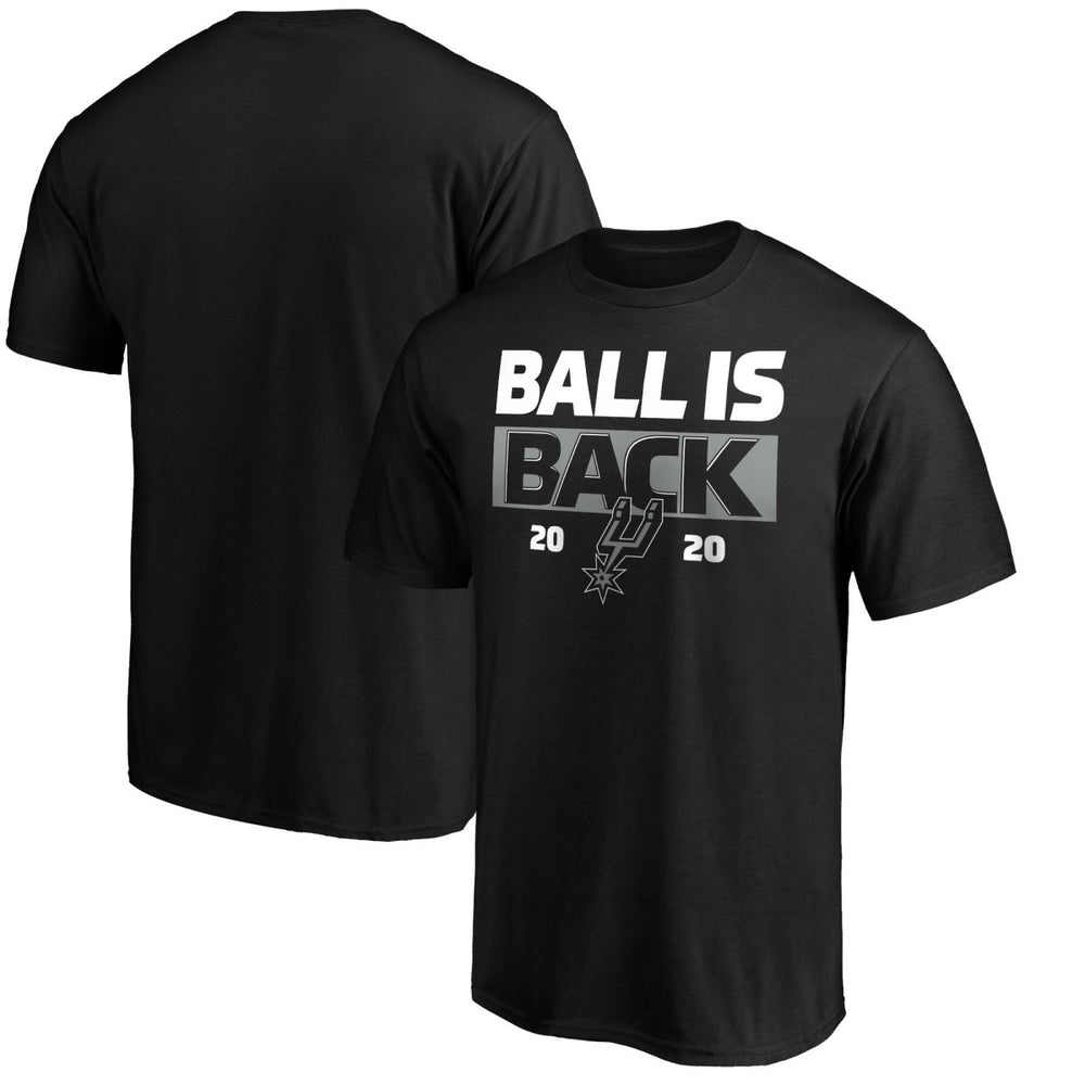 San Antonio Spurs Ball Is Back T-Shirt - Black discount
