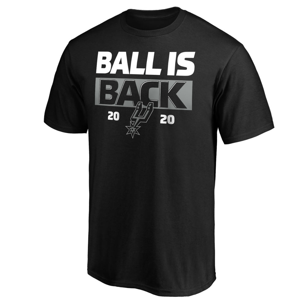 San Antonio Spurs Ball Is Back T-Shirt - Black discount