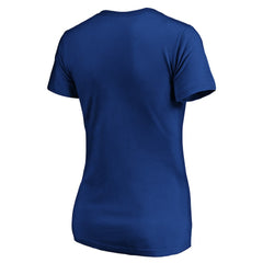 Philadelphia 76ers Women's Ball Is Back V-Neck T-Shirt - Royal for sale