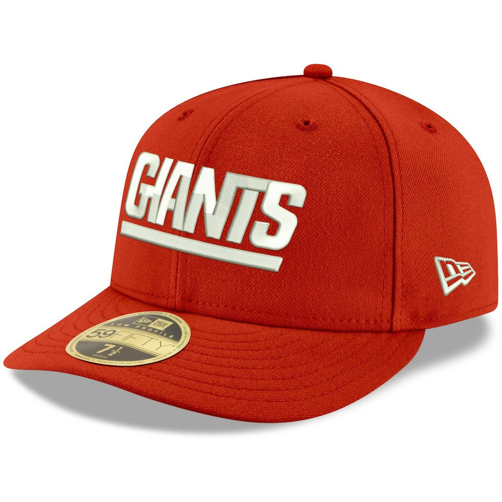 New York Giants New Era Omaha Throwback Low Profile 59FIFTY Fitted Hat - Red for sale