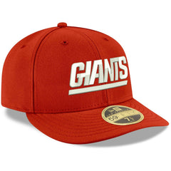 New York Giants New Era Omaha Throwback Low Profile 59FIFTY Fitted Hat - Red for sale