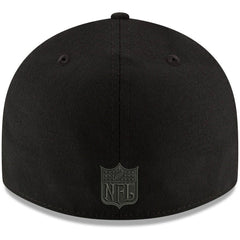 Kansas City Chiefs New Era Alternate Logo Black on Black Low Profile 59FIFTY II Fitted Hat - Black discount