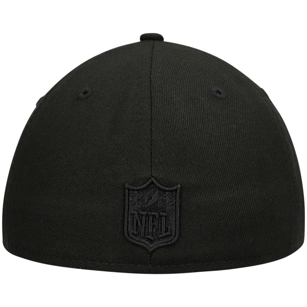 Atlanta Falcons New Era Alternate Logo Black on Black Low Profile 59FIFTY II Fitted Hat - Black sale