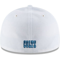 Indianapolis Colts New Era Omaha Low Profile 59FIFTY Fitted Hat - White on sale