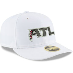 Atlanta Falcons New Era Omaha Low Profile 59FIFTY Fitted Hat - White outlet