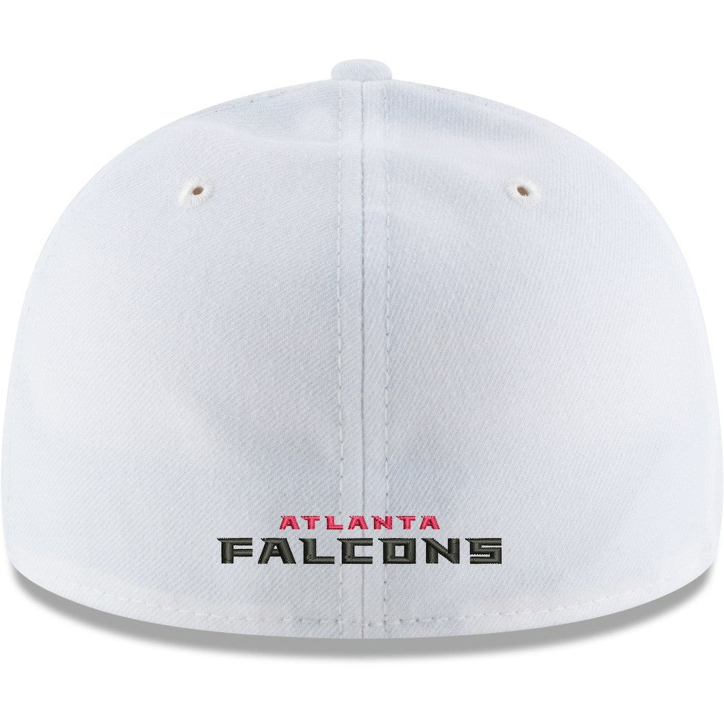 Atlanta Falcons New Era Omaha Low Profile 59FIFTY Fitted Hat - White outlet