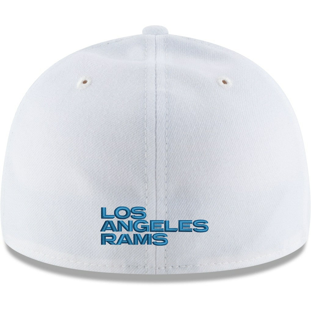 Los Angeles Rams New Era Omaha Low Profile 59FIFTY Fitted Hat - White discount