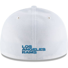 Los Angeles Rams New Era Omaha Low Profile 59FIFTY Fitted Hat - White discount
