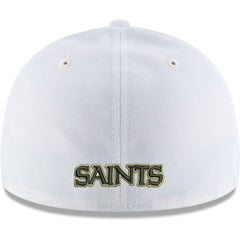 New Orleans Saints New Era Omaha Low Profile 59FIFTY Fitted Hat - White on sale